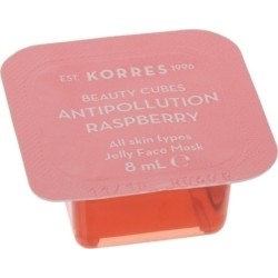 Korres Beauty Cubes Antipollution Raspberry - Μάσκα με αντιρυπαντική δράση με βατόμουρο, 8ml