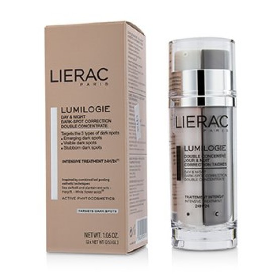 LIERAC LUMILOGIE DAY&NIGHT DARK-SPOT CORRECTION DOUBLE CONCENTRATE 30ml LIERAC LUMILOGIE DAY&NIGHT DARK-SPOT CORRECTION DOUBLE CONCENTRATE 30ml