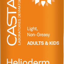 Castalia Helioderm Αντηλιακό γαλάκτωμα σε σπρέι SPF 30, για πρόσωπο και σώμα, ελαφριά μη λιπαρή υφή, για ενήλικες και παιδιά 240ml