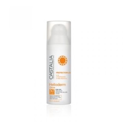 Castalia Helioderm Creme spf50 Protection x3 Αντηλιακή Κρέμα Προσώπου για κανονικές/ξηρές Επιδερμίδες 50ml