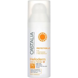 Castalia Helioderm Creme Teintee SPF 50+ 50ml Αντιηλιακό Προσώπου Με Χρώμα