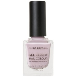 Korres Gel Effect Nail Colour Limited Edition No.06 Cotton Candy Βερνίκι Νυχιών Απόχρωση Ροζ, 11ml