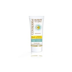 Coverderm Filteray Face Plus 2 in 1 Sunscreen & After Sun Care Normal Skin SPF30 50ml 
