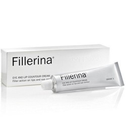 Fillerina Lip Cream And Eye Contour Cream Grade 1 15ml Γέμισμα Ρυτίδων Ματιών & Χειλιών - Πρώτες Ρυτίδες