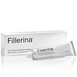 Fillerina Lip Cream And Eye Contour Cream Grade 2 15ml Γέμισμα Ρυτίδων Ματιών & Χειλιών - Ορατές Ρυτίδες