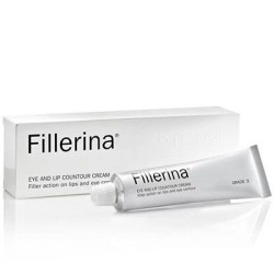 Fillerina Lip Cream And Eye Contour Cream Grade 3 15ml Γέμισμα Ρυτίδων Ματιών & Χειλιών - Βαθιές Ρυτίδες