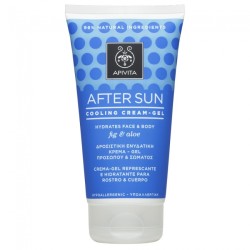 Apivita After Sun Cooling Cream Gel Gif & Aloe 150ml