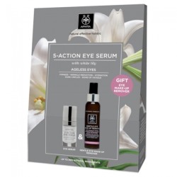 Apivita Promo Pack 5 Action Eye Serum 15ml & ΔΩΡΟ Gentle Eye Make-up Remover 100ml