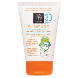 Apivita Suncare Babies Protection with Natural Filters Olive & Calendula SPF30 100ml