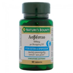 Nature's Bounty Calcium 600mg και Vitamin D3 400iu 60tabs