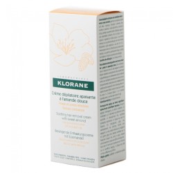 Klorane Creme Depilatoire Apaisante a l'Amande Douce 75ml