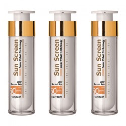 Frezyderm 3 Τεμάχια Sun Screen Velvet Color Face spf50+ 50ml