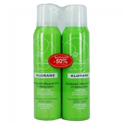 Klorane Deodorant a L'Althea Blanc Spray Προσφορά το 2ο Προϊόν -50% 2x125ml