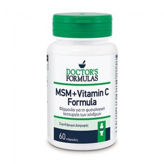 Doctor's Formulas MSM + Vitamin C Formula 60caps Doctor's Formulas MSM + Vitamin C Formula 60caps