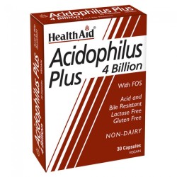 Health Aid Acidophilus Plus 4 bilion 30caps