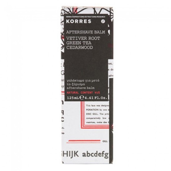 Korres After Shave Vetiver 125ml Korres After Shave Vetiver 125ml