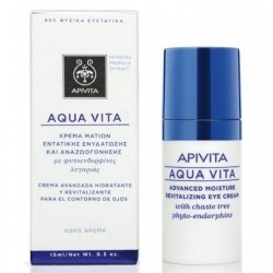 Apivita Aqua Vita Κρέμα Ματιών Εντατικής Ενυδάτωσης 15ml