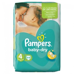 Pampers Baby Dry Maxi No4 (8-16kg) 44packs