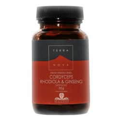 Terranova Cordyceps Rhodiola & Ginseng Powder 30gr