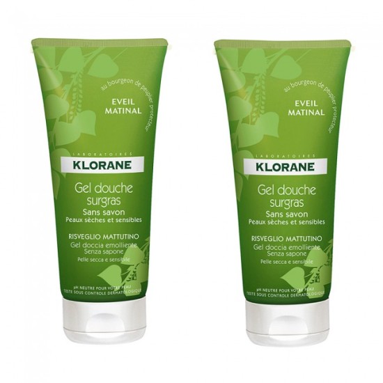 Klorane Gel Douche Eveil Matinal Χαρούμενο Ξύπνημα 200ml 1+1 ΔΩΡΟ Klorane Gel Douche Eveil Matinal Χαρούμενο Ξύπνημα 200ml 1+1 ΔΩΡΟ