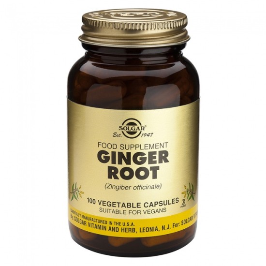 Solgar Ginger Root 100caps Solgar Ginger Root 100caps