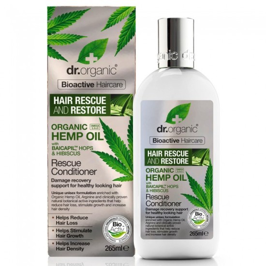Dr.Organic Hemp Oil Rescue Conditioner 265ml Dr.Organic Hemp Oil Rescue Conditioner 265ml