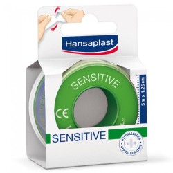 Hansaplast Μεταξωτές Αυτοκόλλητες Ταινίες Sensitive 1,25cm X 5m