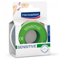 Hansaplast Μεταξωτές Αυτοκόλλητες Ταινίες Sensitive 5m x 2,5cm