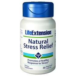 Life Extension Natural Stress Relief Formula 30 veg caps