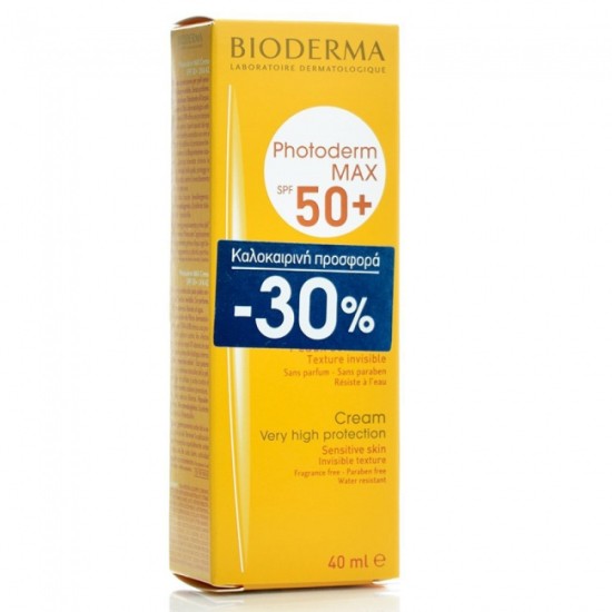 Bioderma Photoderm Max Creme Spf50+ 40ml Promo Pack -30% Bioderma Photoderm Max Creme Spf50+ 40ml Promo Pack -30%