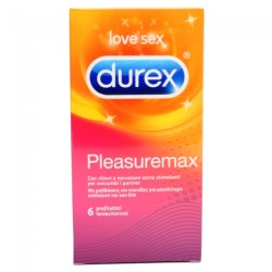 Durex Pleasuremax 6τεμ