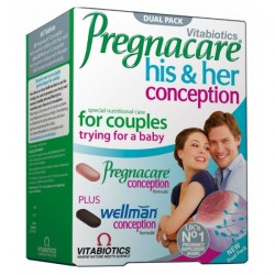 Vitabiotics Pregnacare His & Her Conception 2x30tabs