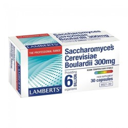 Lamberts Saccharomyces Cerevisiae Boulardii 300mg 30caps