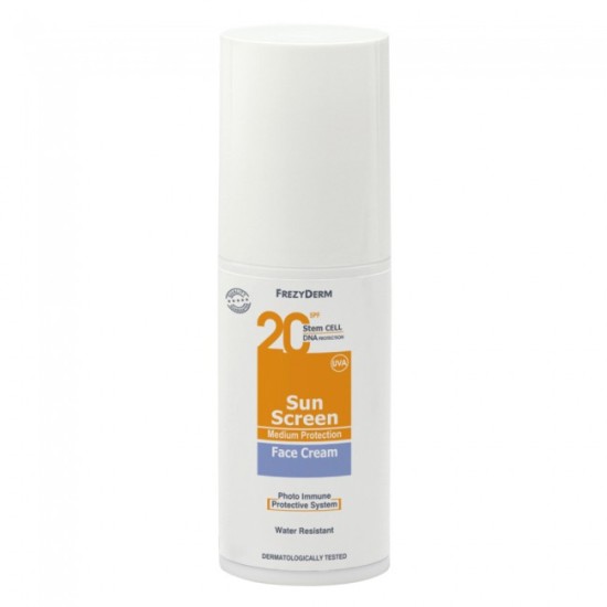 Frezyderm Sunscreen Face Cream Spf 20 50ml Frezyderm Sunscreen Face Cream Spf 20 50ml