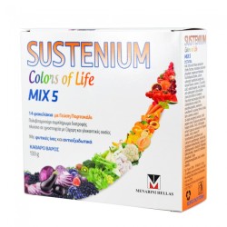Menarini Sustenium Colors of Life Adults Mix 5 Γεύση Πορτοκάλι 14 φακ 9.5g