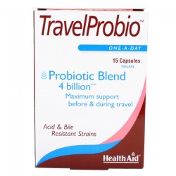 Health Aid Travelprobio 15caps Vegan