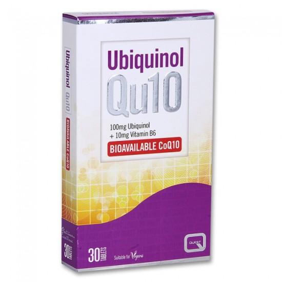 Quest Ubiquinol Qu10 30 tabs Quest Ubiquinol Qu10 30 tabs
