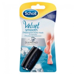 Scholl Velvet Smooth Diamond roll-on Extra Coarse 2τμχ