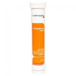 My Elements Vitamin D-3 1000iu Αναβράζον Με Γεύση Πορτοκάλι 20 Ταμπλέτες